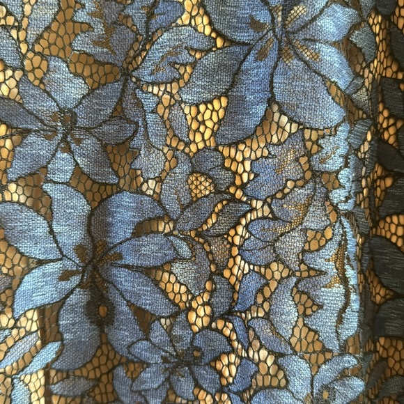 Never worn blue lace midi Anthropologie dress! - Picture 4 of 8